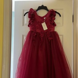 Girls tulle dress-size 7